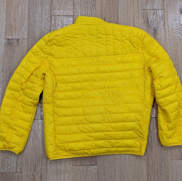 Gap Men's Yellow Puffer XL Jacket - Picture 2 of 5